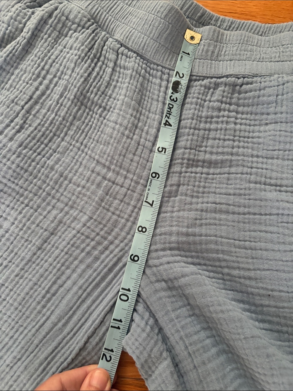 Lou & Grey Sky Blue Cropped Wide-Leg Pants - Picture 10 of 10